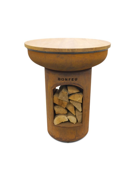 Bonfeu blat drewniany bonteak do bonbiza
