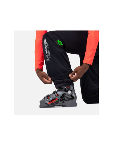 Spodnie narciarskie męskie rossignol hero blackside insulated pant czarne