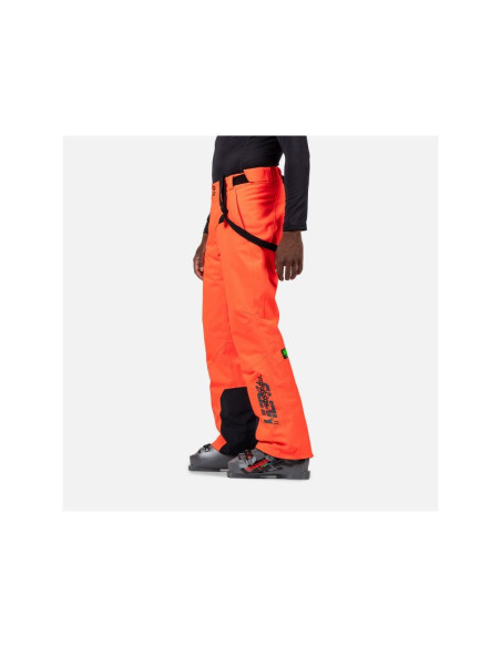 Spodnie narciarskie męskie rossignol hero blackside insulated pant czerwone