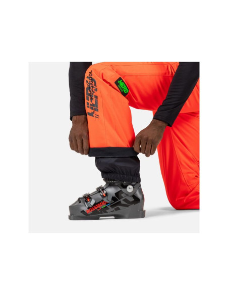 Spodnie narciarskie męskie rossignol hero blackside insulated pant czerwone