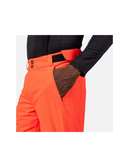Spodnie narciarskie męskie rossignol hero blackside insulated pant czerwone