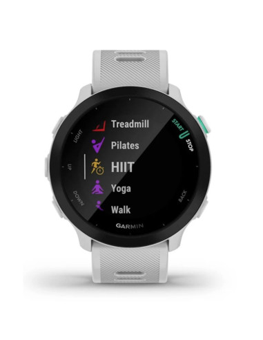 Zegarek garmin forerunner 55, 42mm mip white