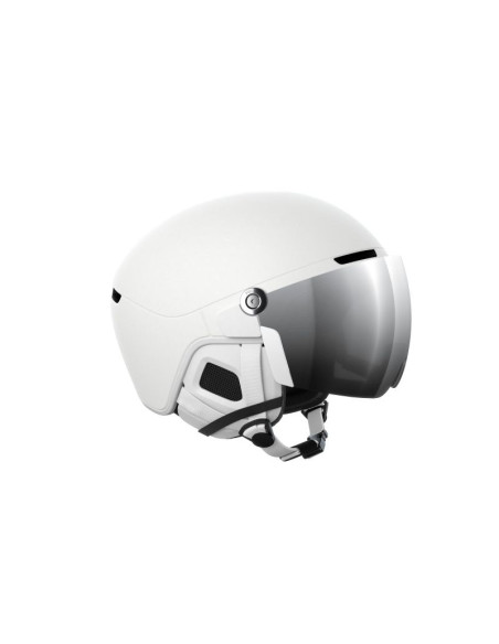 Kask narciarski poc obex visor biały