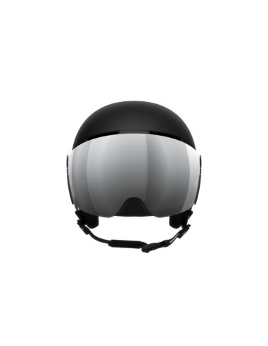 Kask narciarski poc obex visor czarny mat