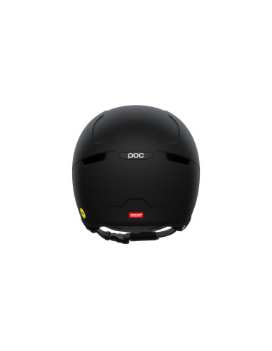 Kask narciarski poc obex visor czarny mat