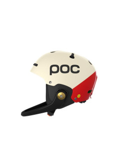 Kask narciarski poc artic sl mips biało/czerwony