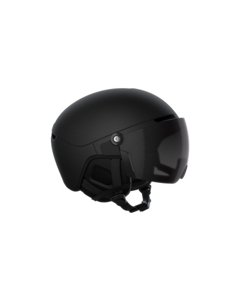 Kask narciarski poc obex visor czarny mat