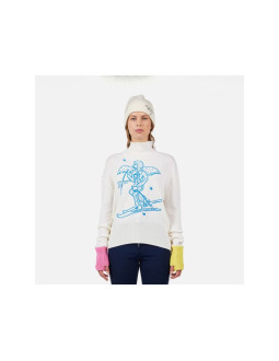 Sweter damski rossignol w jcc lina biały