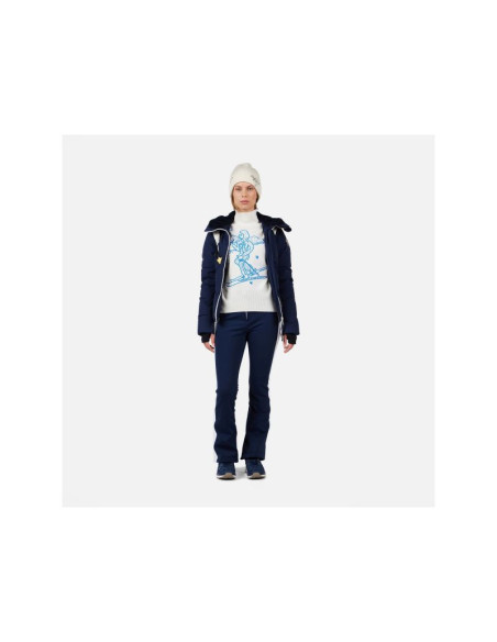 Sweter damski rossignol w jcc lina biały