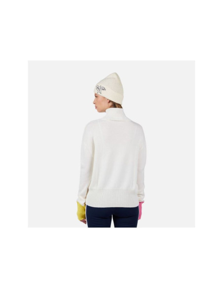 Sweter damski rossignol w jcc lina biały