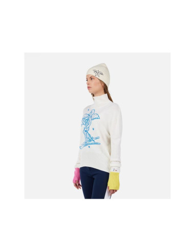 Sweter damski rossignol w jcc lina biały