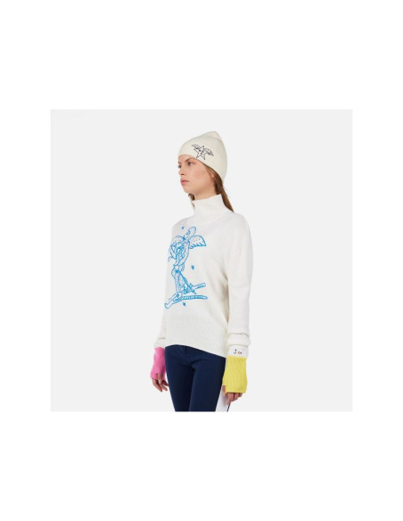 Sweter damski rossignol w jcc lina biały