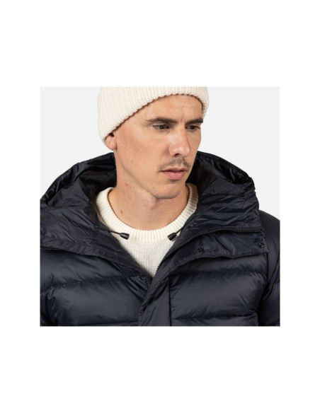 Kurtka męska rossignol aretu down hoodie jkt czarna