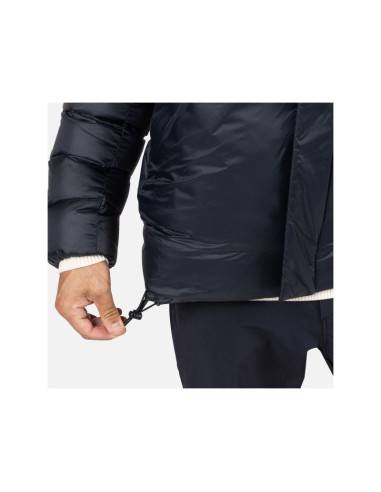 Kurtka męska rossignol aretu down hoodie jkt czarna