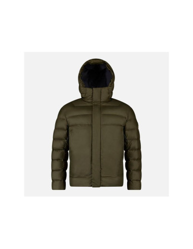 Kurtka męska rossignol aretu down hoodie jkt zielona