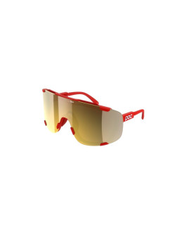 Okulary rowerowe poc devour czerwone cat 2