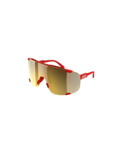 Okulary rowerowe poc devour czerwone cat 2