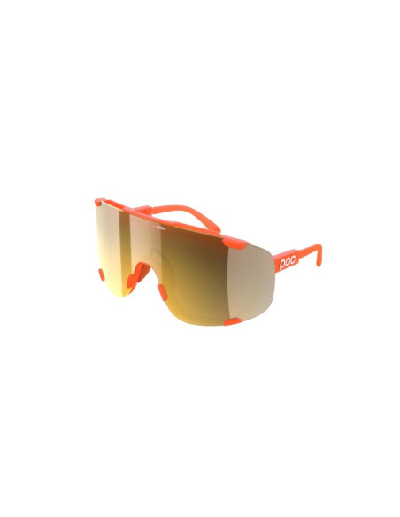 Okulary rowerowe poc devour pomarańczowe cat 2