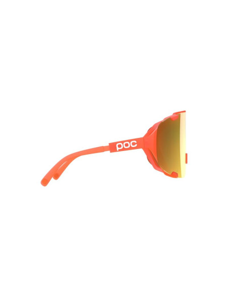 Okulary rowerowe poc devour pomarańczowe cat 2