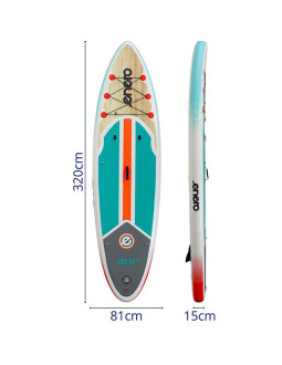 Zestaw - deska sup dmuchana enero 320x81x15cm flow 2