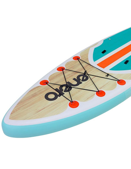 Zestaw - deska sup dmuchana enero 320x81x15cm flow