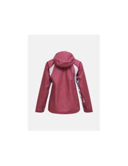 Kurtka damska peak performance w trail hipe 3l shell jacket kolor szary 2