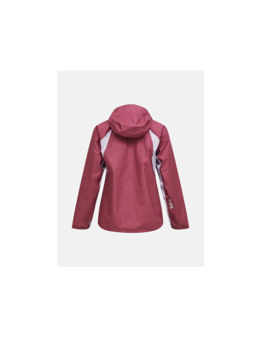 Kurtka damska peak performance w trail hipe 3l shell jacket kolor szary