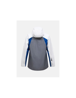 Kurtka męska peak performance m trail hipe 3l shell jacket kolor biały 2