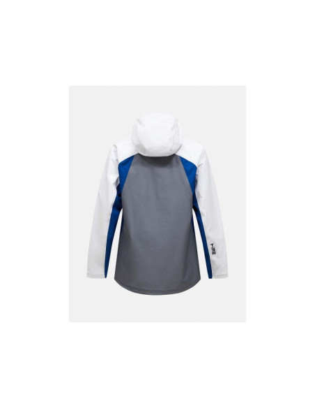 Kurtka męska peak performance m trail hipe 3l shell jacket kolor biały