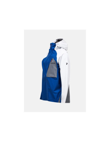 Kurtka męska peak performance m trail hipe 3l shell jacket kolor biały