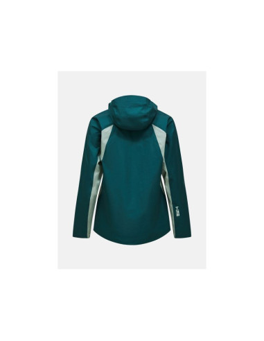 Kurtka męska peak performance m trail hipe 3l shell jacket kolor zielony