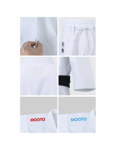 Kimono do karate basic kata combo wkf | mooto