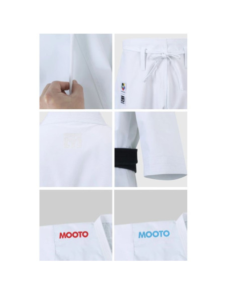 Kimono do karate basic kata combo wkf | mooto