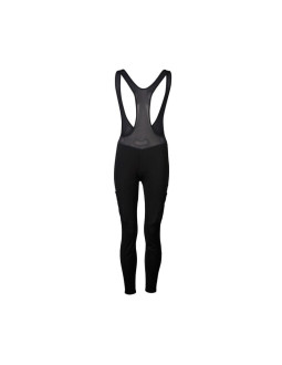 Spodnie rowerowe poc w's thermal cargo tights czarny