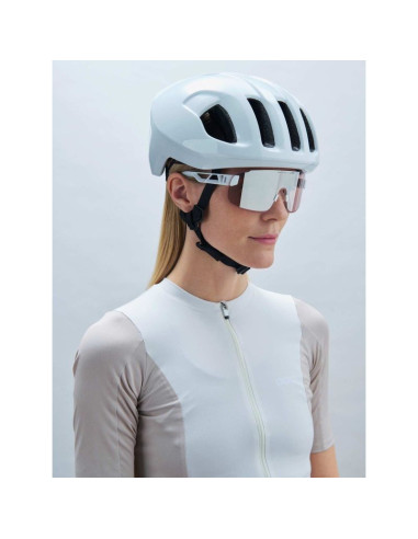Okulary rowerowe poc elicit+ biały cat.2 + cat.0