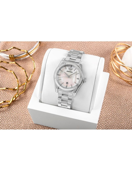 Zegarek damski emporio armani ar11723 three-hand + box