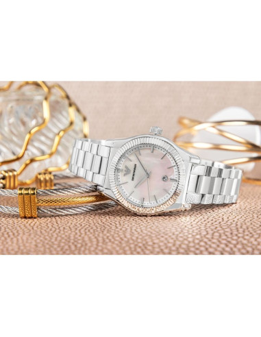 Zegarek damski emporio armani ar11723 three-hand + box
