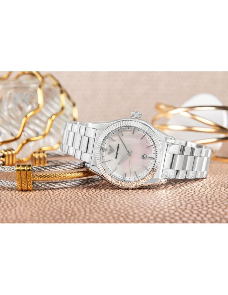 Zegarek damski emporio armani ar11723 three-hand + box