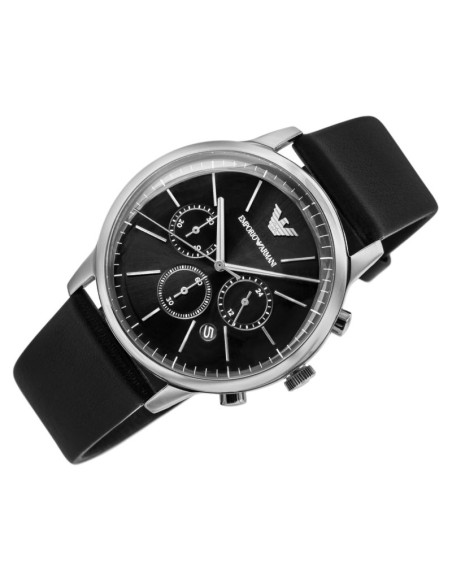 Zegarek męski emporio armani minimalist chronograph ar11774 + box