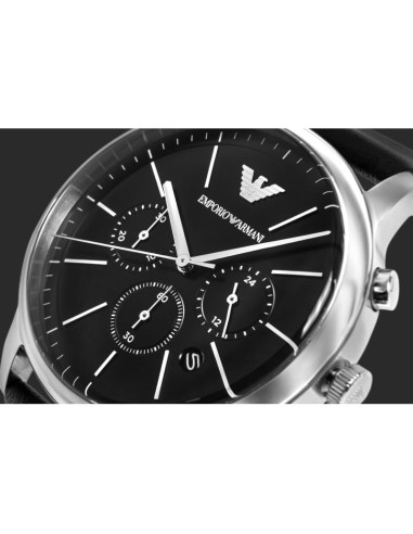 Zegarek męski emporio armani minimalist chronograph ar11774 + box