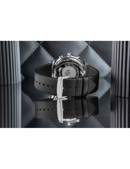 Zegarek męski emporio armani minimalist chronograph ar11774 + box