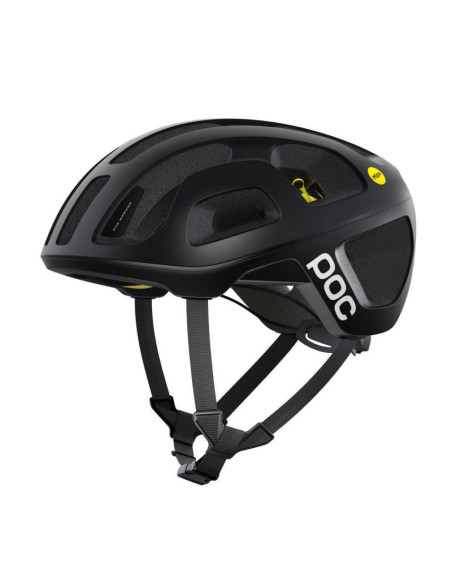 Kask rowerowy damski/męski poc octal mips uranium black matt czarny (10801_1037)