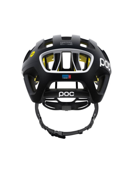 Kask rowerowy damski/męski poc octal mips uranium black matt czarny (10801_1037)