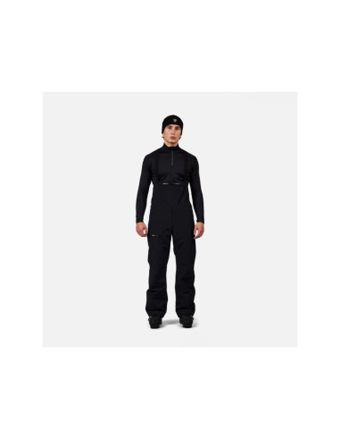 Spodnie narciarskie męskie rossignol outerlimits insulated bib czarne
