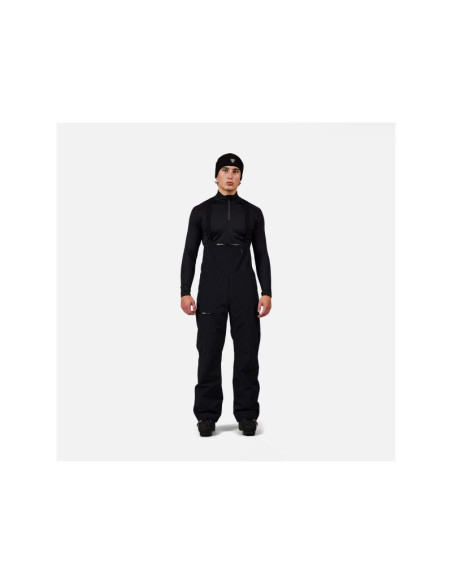 Spodnie narciarskie męskie rossignol outerlimits insulated bib czarne
