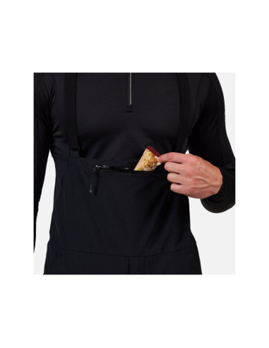 Spodnie narciarskie męskie rossignol outerlimits insulated bib czarne