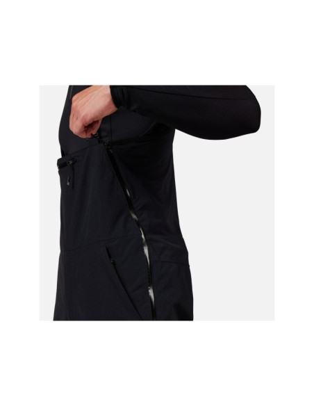 Spodnie narciarskie męskie rossignol outerlimits insulated bib czarne