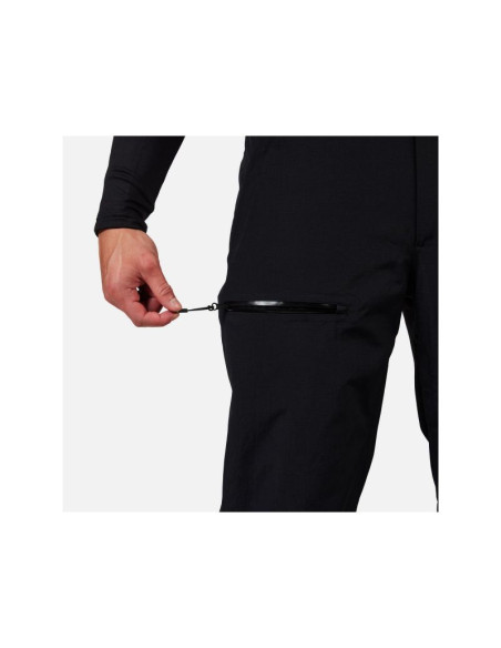 Spodnie narciarskie męskie rossignol outerlimits insulated bib czarne