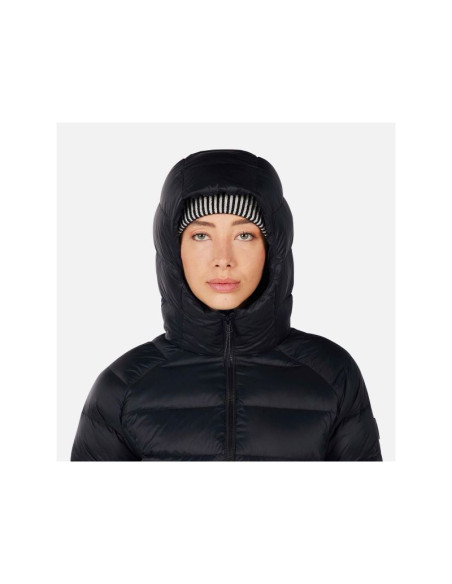 Kurtka narciarska damska rossignol w aretu down jkt czarna