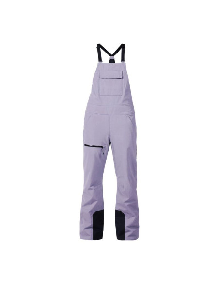Spodnie narciarskie damskie rossignol w outerlimits insulated bib szare